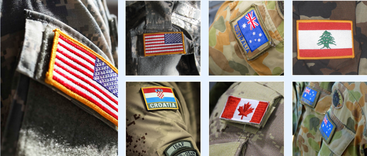 Flag Patches