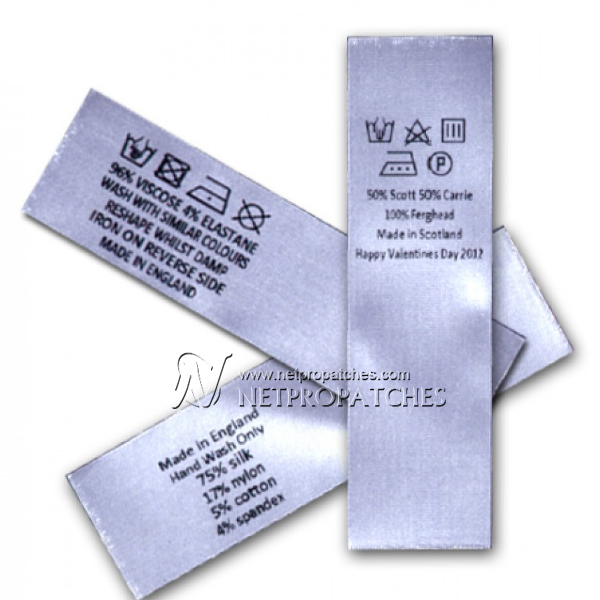 Printing Washing label