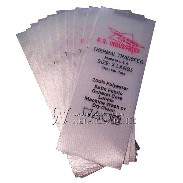 Printing Washing label