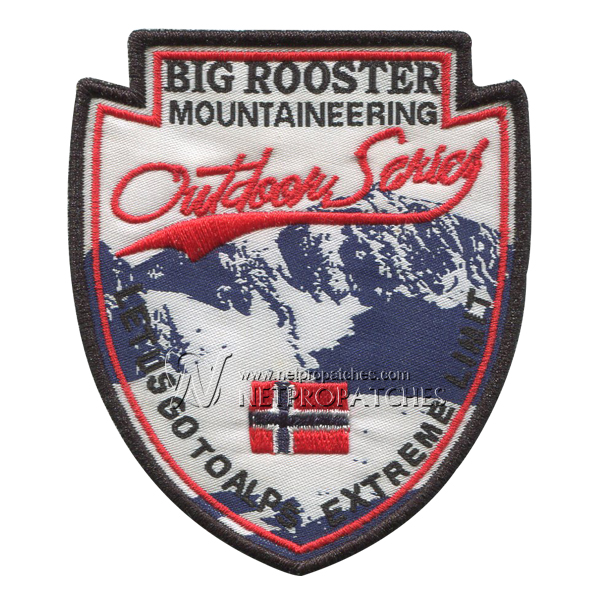 Embroidered Woven Patches